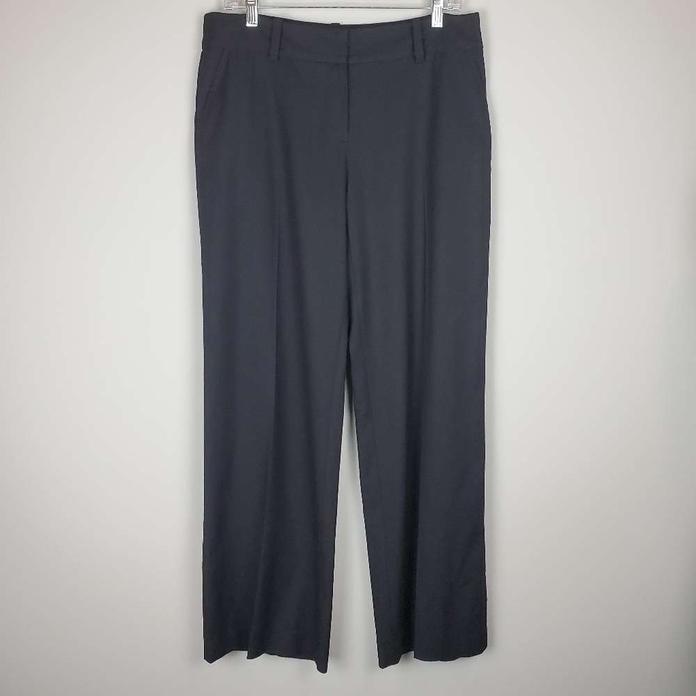 Trina Turk Black Wide Leg Pants Sz 8